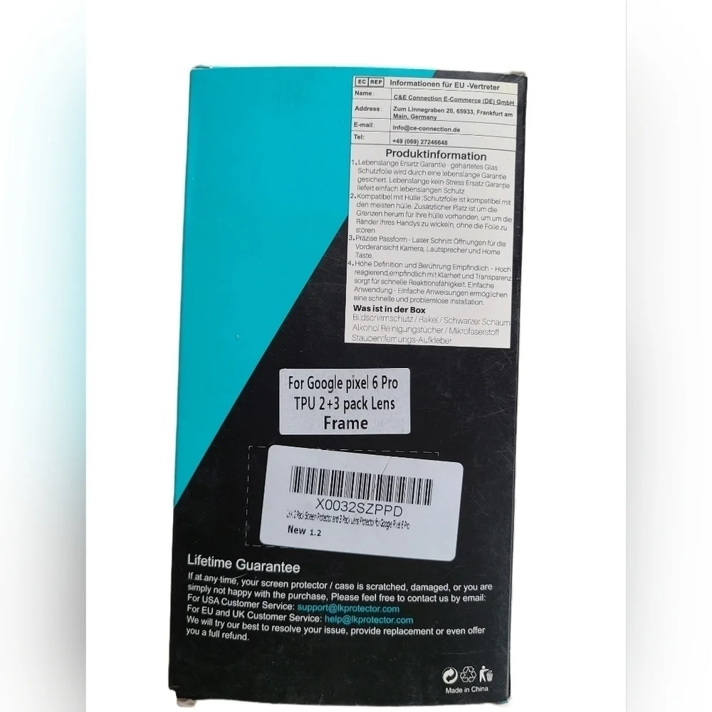 L\K Screen Protector Google Pixel 6 Pro Brand New